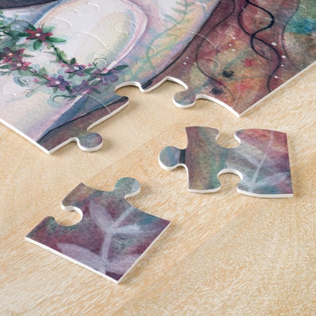 Chlorgoddess von Blume Puzzle mit Zinn (Seite)