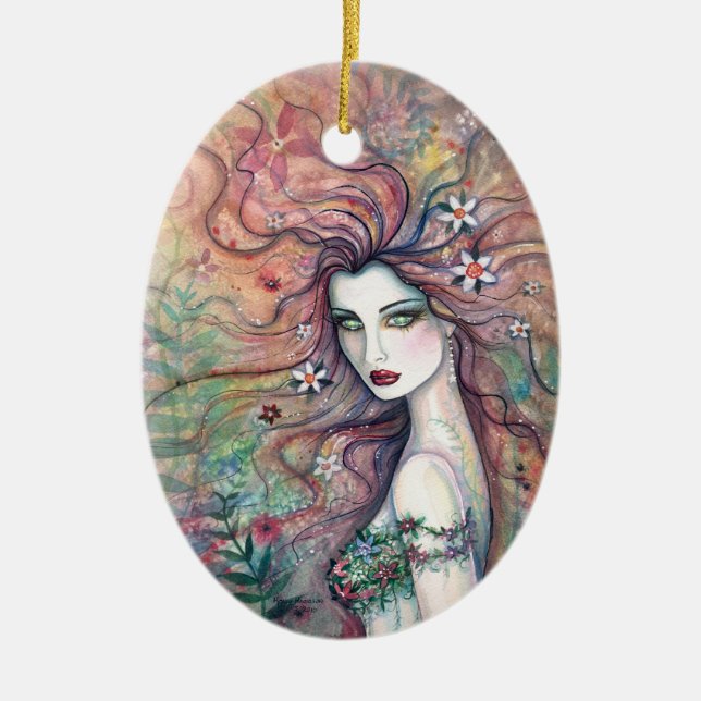 Chloris Goddess Ornament (Vorne)
