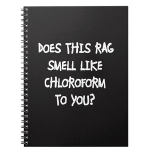 Chloroform Notizblock