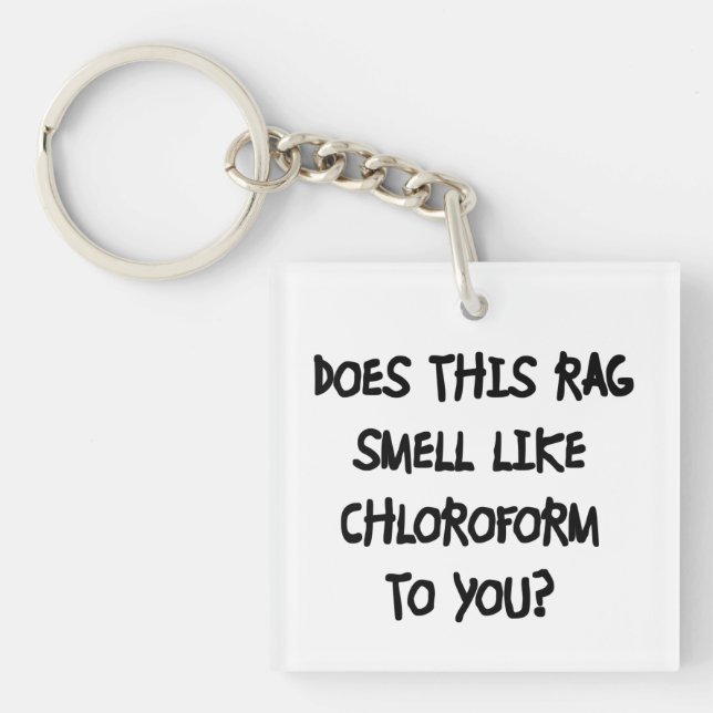 Chloroform Schlüsselanhänger (Vorderseite)