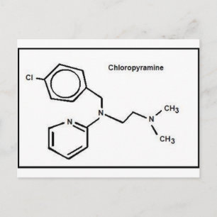 Chloropyramin Postkarte