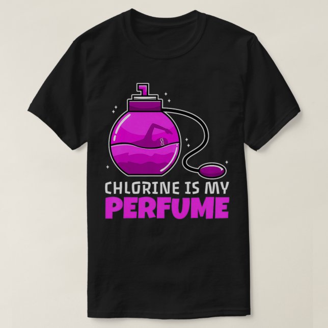 Chlorweibchen ist mein Parfüm Premium T-Shirt (Design vorne)