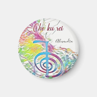 Cho Ku Rei - Abstrakte Wasserfarbe Magnet
