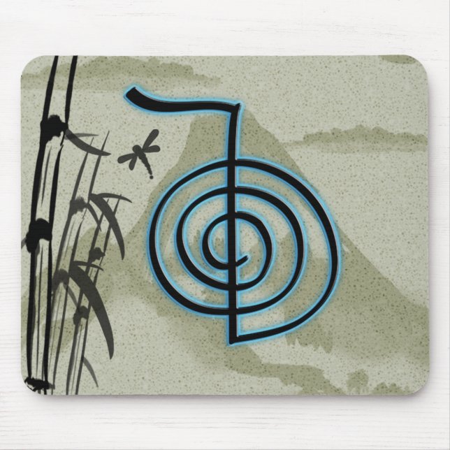 Cho Ku Rei Reiki Mountain Mousepad (Vorne)