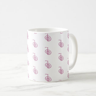 Cho Ku Rei Reiki Symbol Klassik Weiße Reiki Tasse