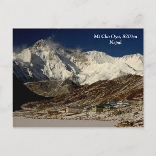Cho Oyu und Gokyo Postkarte