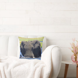 Chobe Elephant throw Kissen