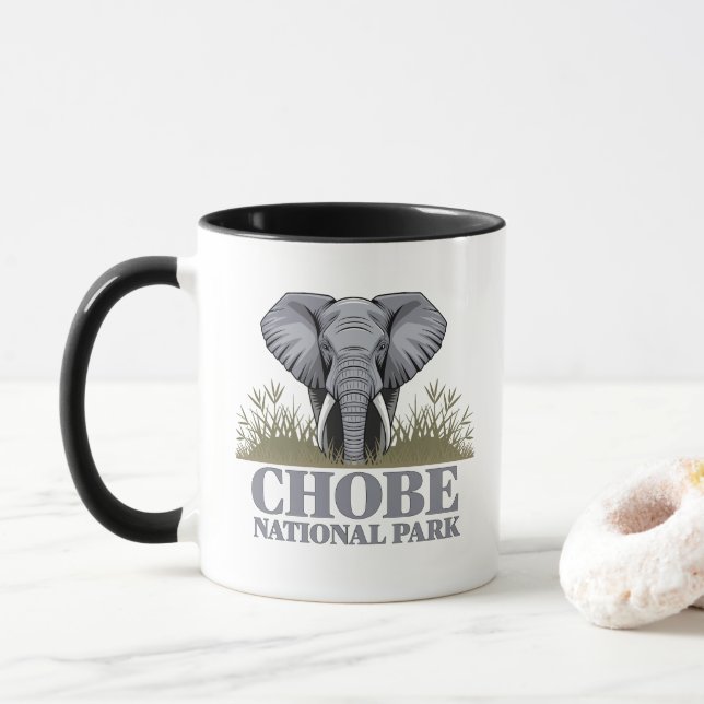 Chobe National Park Botswana Tasse (Mit Donut)