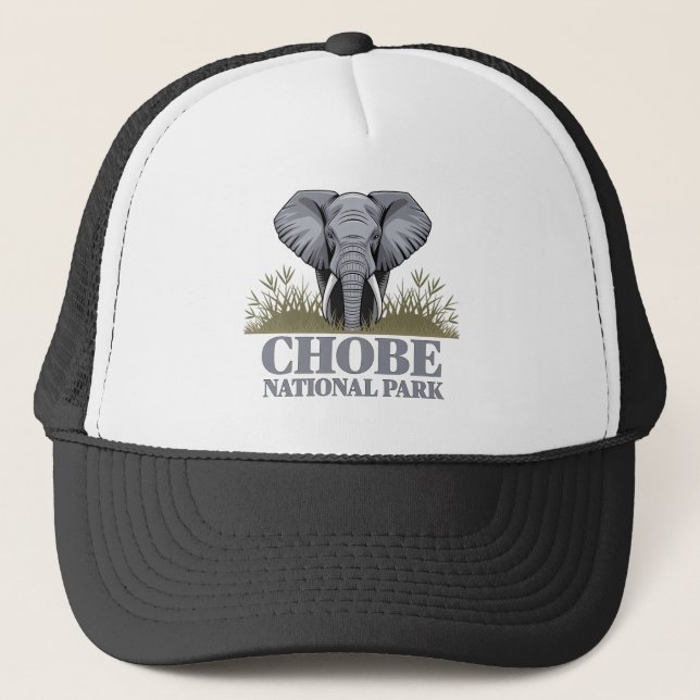 Chobe National Park Botswana Truckerkappe (Vorderseite)