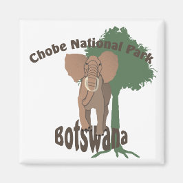 Chobe National Park Elephant Magnet