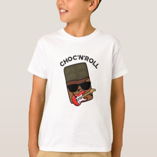Choc and Roll Funny Chocolate Puff T-Shirt