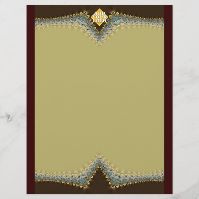 Choc Schnürsenkel mit Logo/Foto Letterhead (Vorderseite)