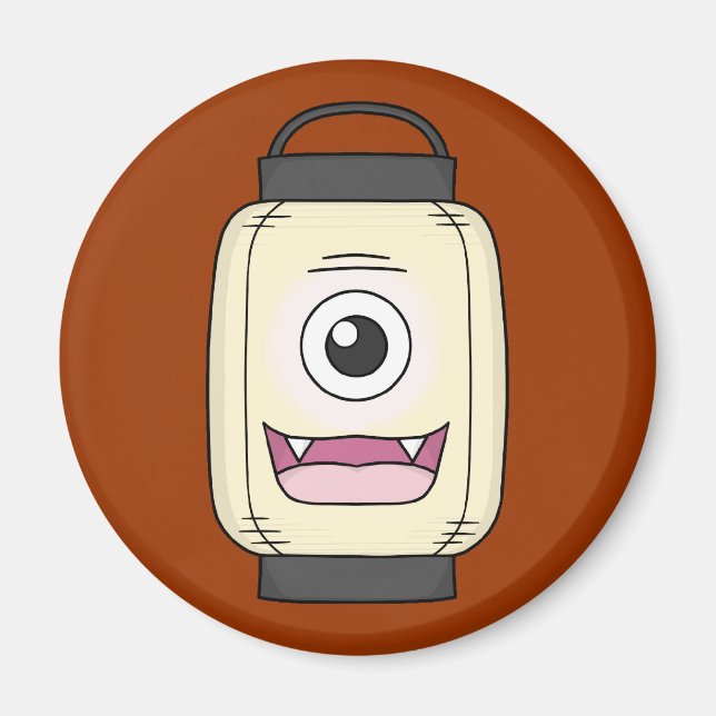 Chochin-obake (Paper Lantern Ghost) Magnet (Vorne)