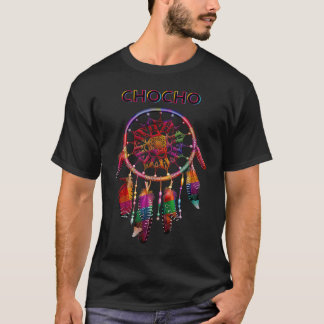 Chocho Native Mexican Colorful Dreamcatcher T-Shirt