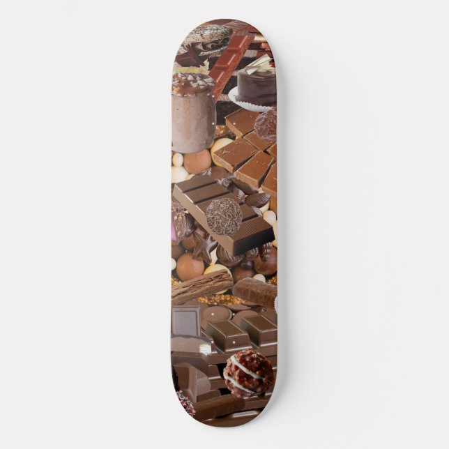 Chockablock-Chocos Skateboard (Vorderseite)