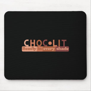 Choclit Brown Sugar Babe Afro Queen African Americ Mousepad