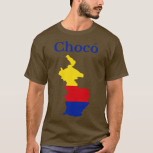 Choco Department Map Kolumbien T-Shirt