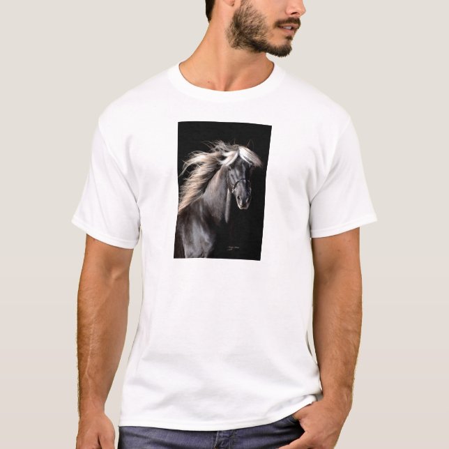 Choco felsiger Gebirgspferd T-Shirt (Vorderseite)
