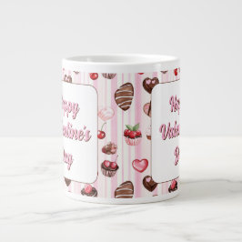 Choco Heart Customizable Specialty Tasse