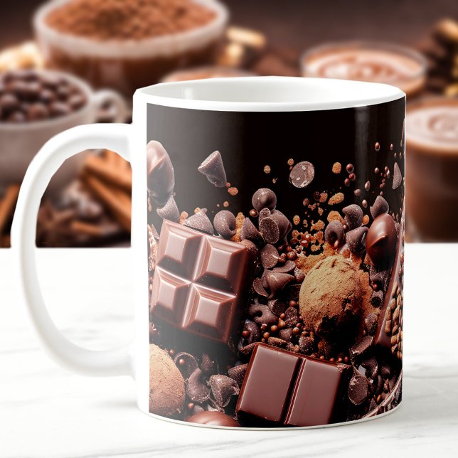 Chocoating Hot Chocolate Kakao-Tasse Kaffeetasse (Chocoholic Hot Chocolate Cocoa Mug)