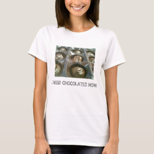 Chocoholic Humor T-Shirt