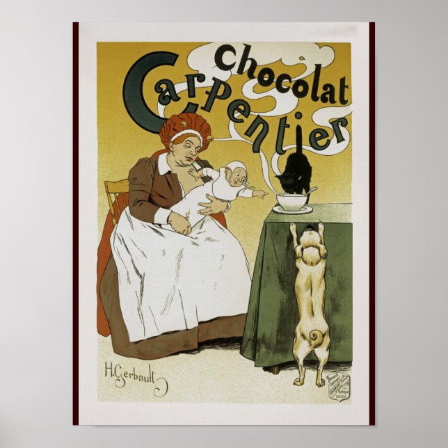 Chocolat Carpentier Poster (Vorne)