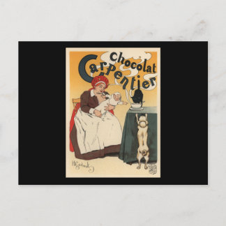 Chocolat Carpentier Postkarte
