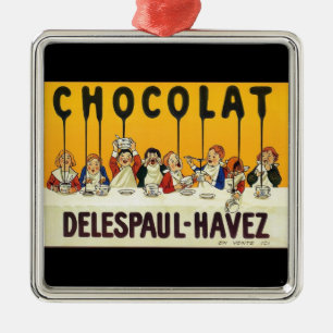 Chocolat Delespaul Havez Ornament Aus Metall