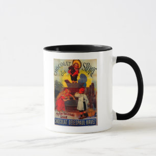 Chocolat du Sport Vintage Poster Europa Tasse