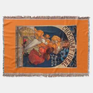Chocolat Ideal Vintage Poster Europa Decke