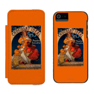 Chocolat Ideal Vintage Poster Europa Incipio Watson™ iPhone 5 Geldbörsen Hülle