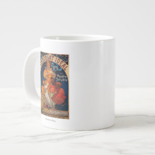 Chocolat Ideal Vintage Poster Europa Jumbo-Tasse