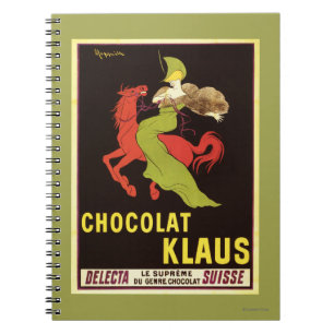 Chocolat Klaus Anzeige-Plakat Notizblock