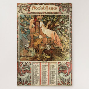 Chocolat Masson von Alphonse Mucha Puzzle
