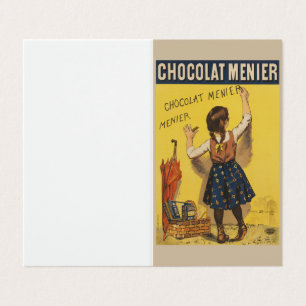 Chocolat Menier Little Girl Wall