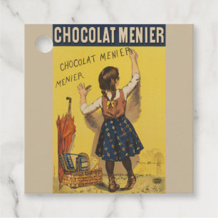 Chocolat Menier Little Girl Wall Geschenkanhänger