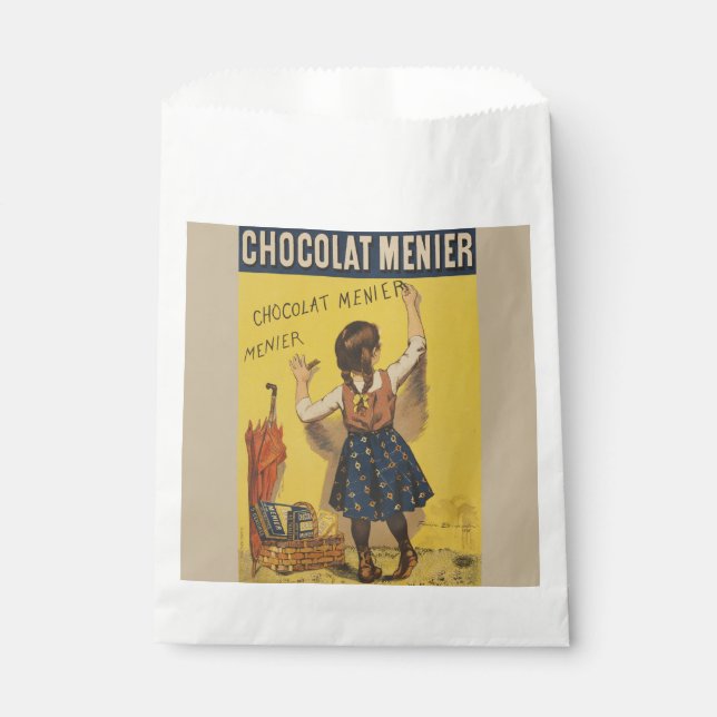 Chocolat Menier Little Girl Wall Geschenktütchen (Vorderseite)