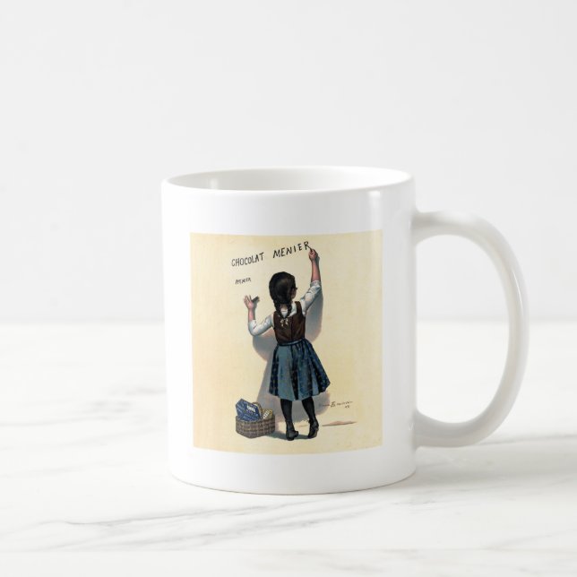Chocolat Menier Little Girl Wall Kaffeetasse (Rechts)