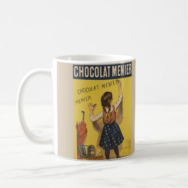 Chocolat Menier Little Girl Wall Kaffeetasse (Links)