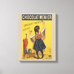 Chocolat Menier Little Girl Wall Leinwanddruck