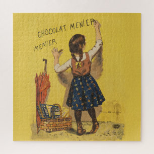 Chocolat Menier Little Girl Wall Puzzle