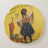 Chocolat Menier Little Girl Wall