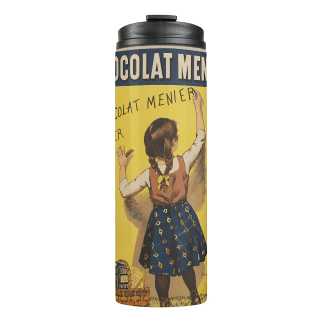 Chocolat Menier Little Girl Wall Thermosbecher (Vorderseite)