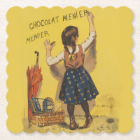 Chocolat Menier Little Girl Wall