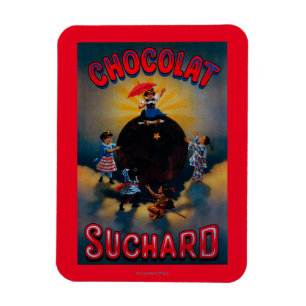 Chocolat Suchard Vintag PosterEurope Magnet