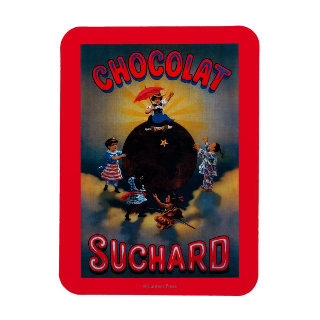 Chocolat Suchard Vintag PosterEurope Magnet (Vertikal)
