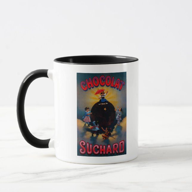 Chocolat Suchard Vintag PosterEurope Tasse (Links)