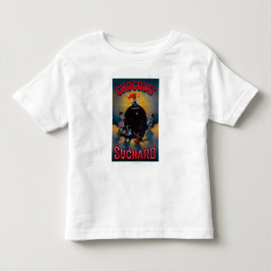Chocolat Suchard Vintage Poster Europa Kleinkind T-shirt