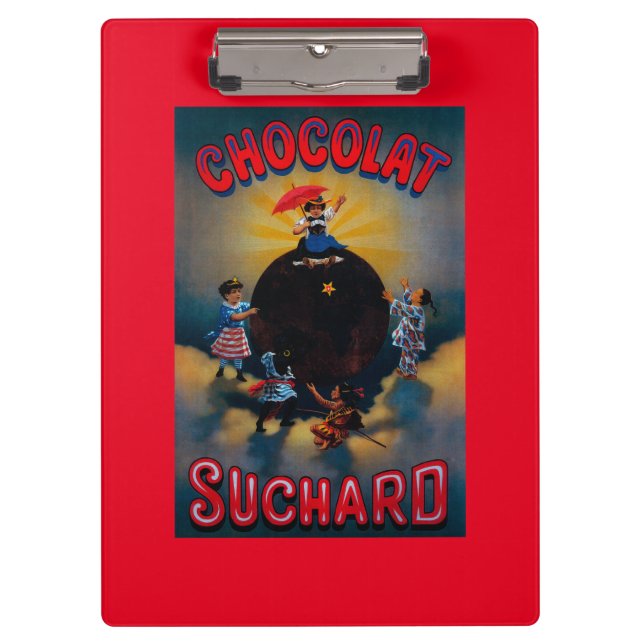 Chocolat Suchard Vintages PosterEurope Klemmbrett (Vorderseite)