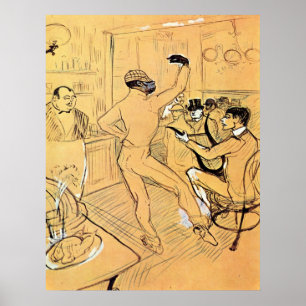 Chocolat Tanz durch Toulouse-Lautrec Poster